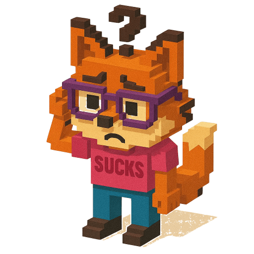 Mascot roast the fox - wtf-3D